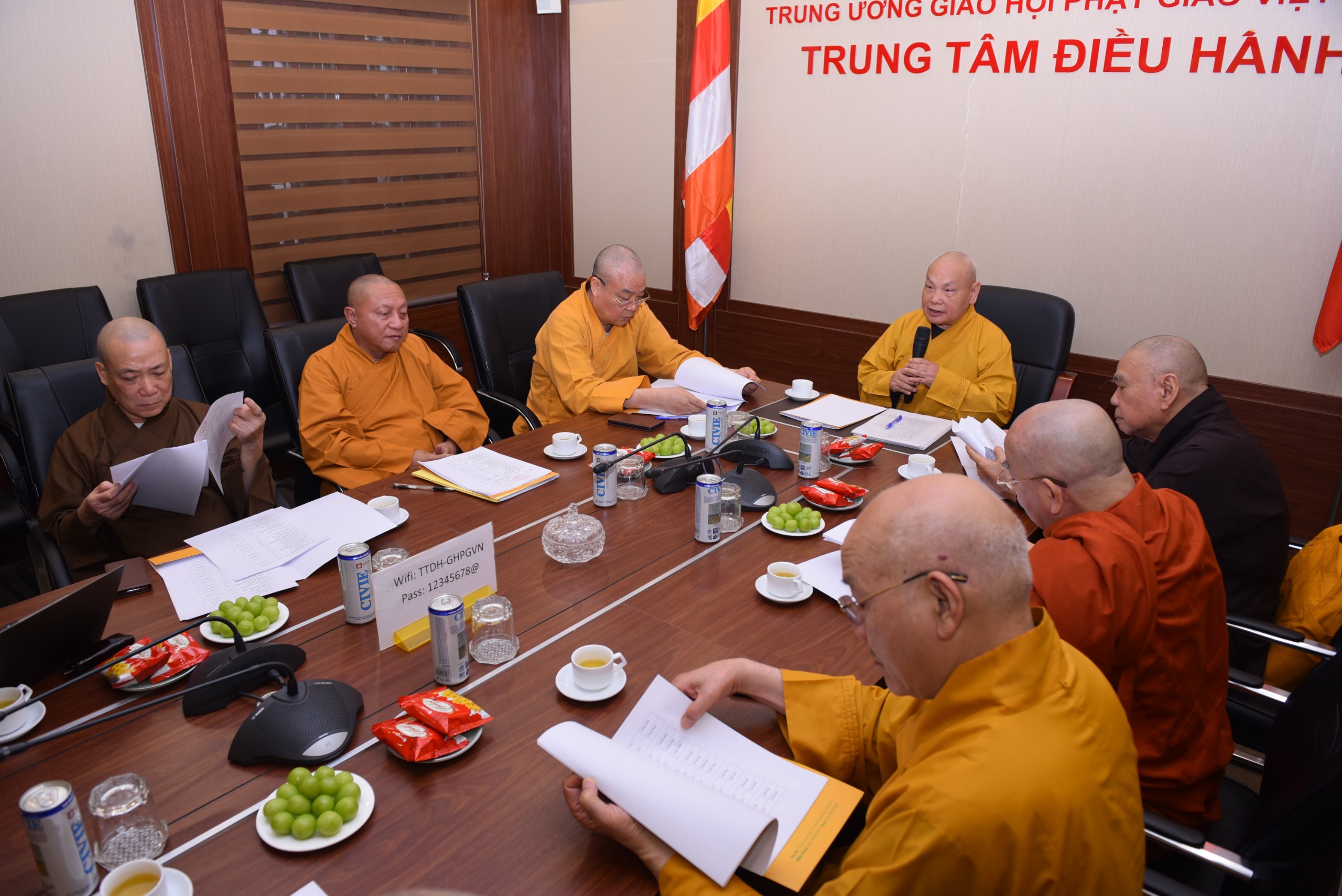 Ban chỉ đạo Đại hội IX họp thảo luận một số Phật sự trọng tâm
